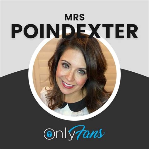 poindexter onlyfans|Mrs. Poindexter